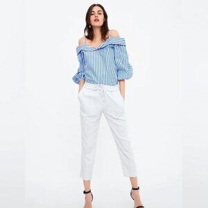 Zara Elastic Waist Pants S